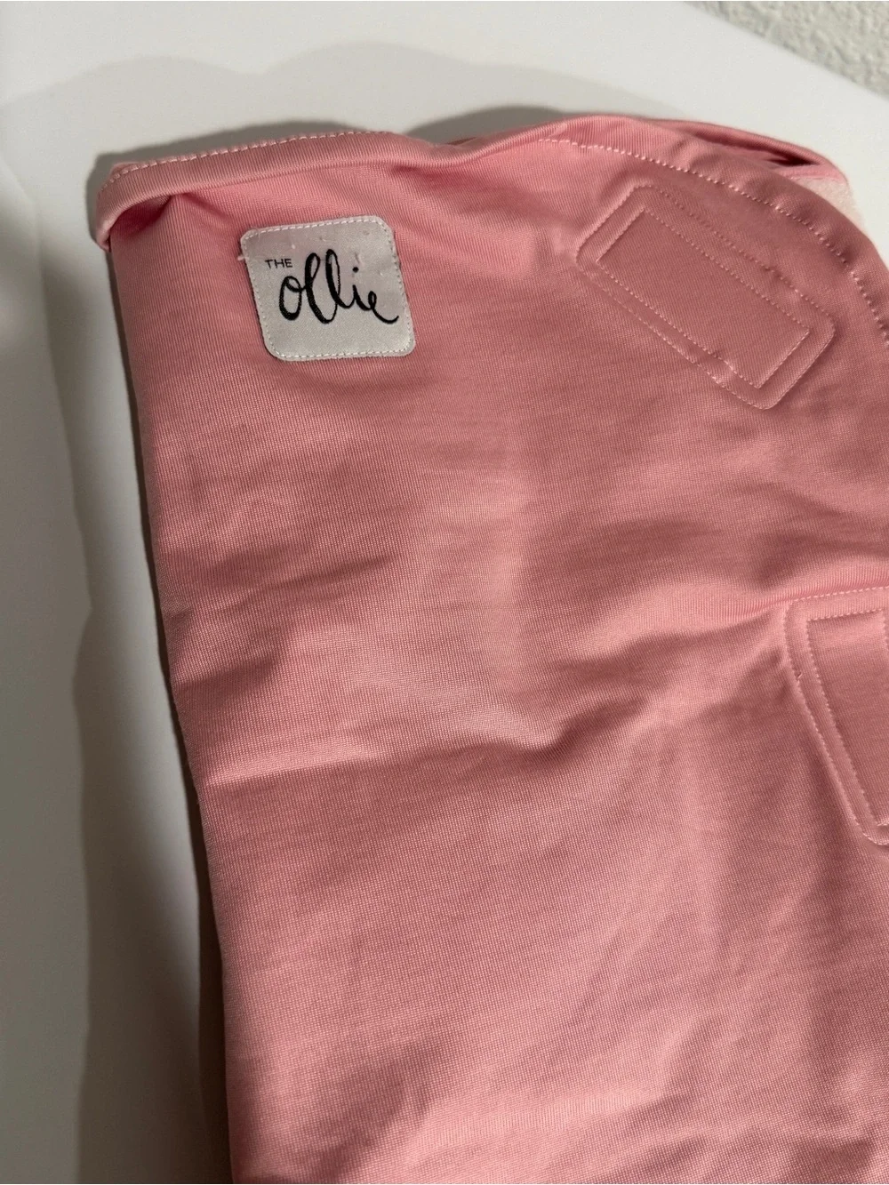 pink ollie swaddle